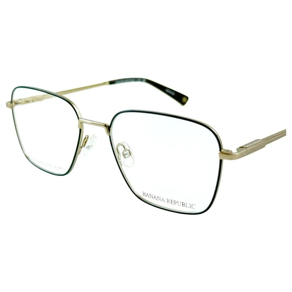 Banana Republic BR119 Mens Metal Eyeglass Frame ADY Gray 52-17 w Case